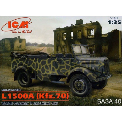 L 1500A (Kfz.70) - WWII German Personnel Car