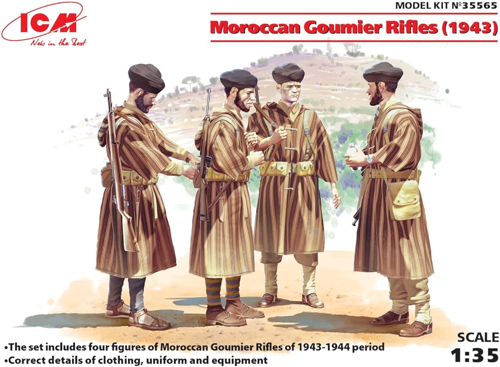 Maroccan Goumier Rifles - 1943