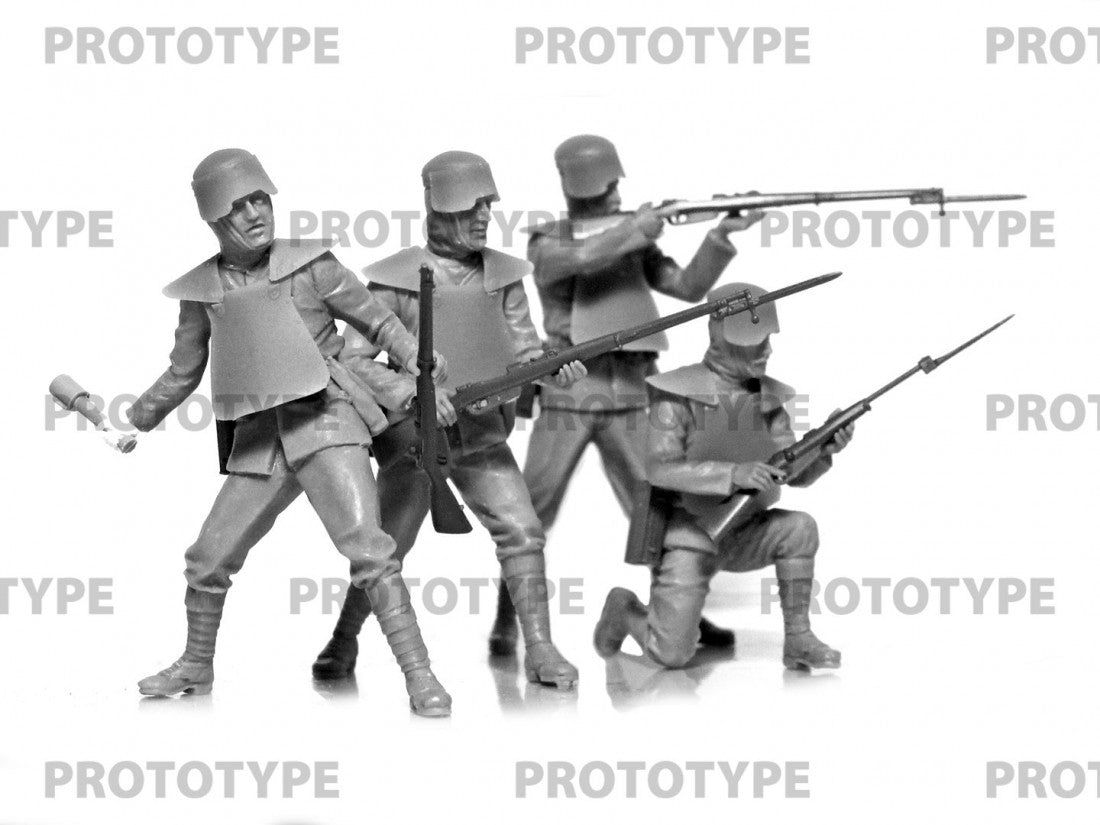 WWI Italian Infantry in Armor