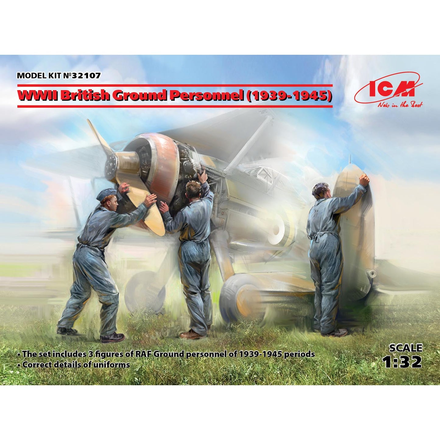 WWII British Ground Personnel 1939-1945 (Figures)