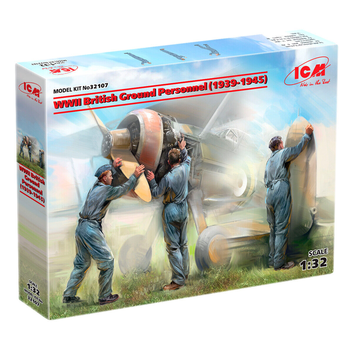 WWII British Ground Personnel 1939-1945 (Figures)
