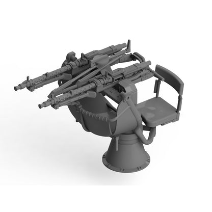 Zwillingssockel 36 - WWII German Anti-Aircraft Machine Gun Mount