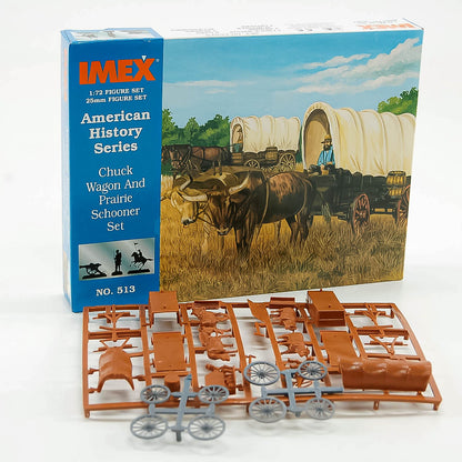 Chuck Wagon and Prairie Schooner Set