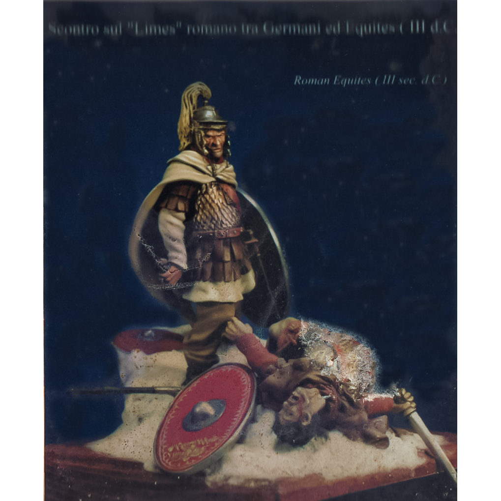 Scontro sul Limes - Romano tra germani ed Equites III d.C.