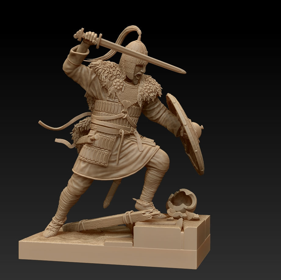 Lombard Duke - The Rebellion of the Dukes, 601-602 A.D. 75mm.