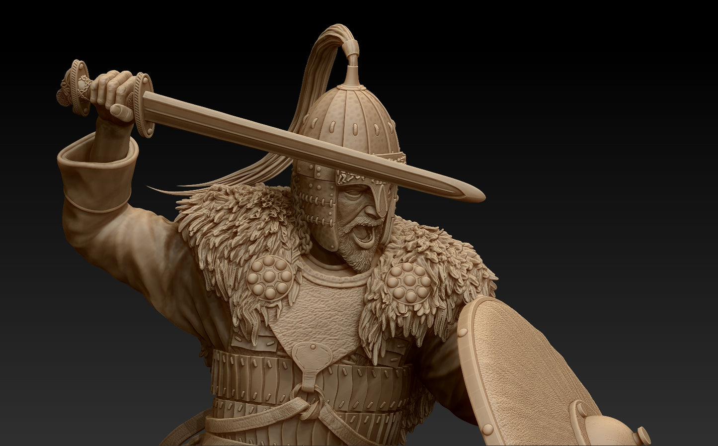 Lombard Duke - The Rebellion of the Dukes, 601-602 A.D. 75mm.