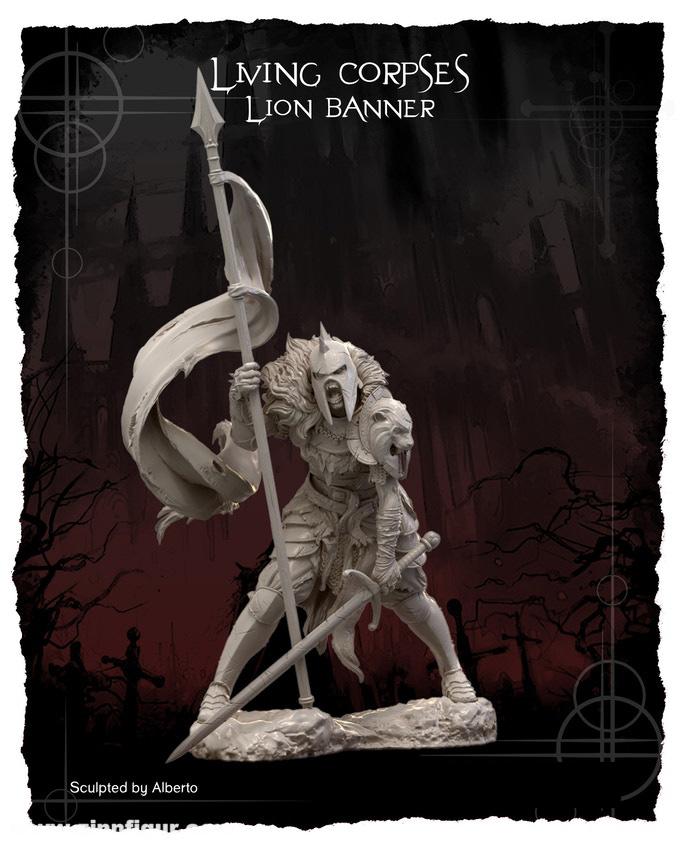 Living Corpse - Lion Banner