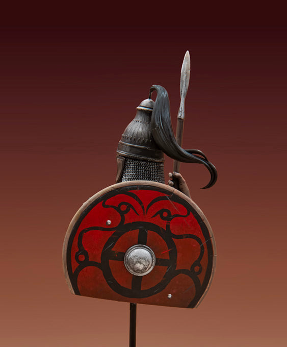 Lombard Warrior, Gasindus 650 A.D. - Box-Art, scale 1/10
