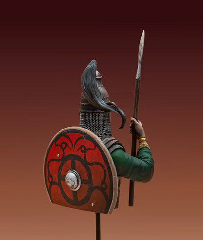 Lombard Warrior, Gasindus 650 A.D. - Box-Art, scale 1/10