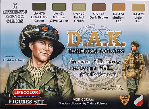 D.A.K. Uniforms Colors - German Military Uniforms WII Afrikakorps