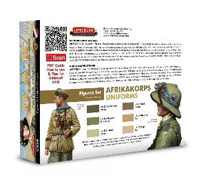 D.A.K. Uniforms Colors - German Military Uniforms WII Afrikakorps