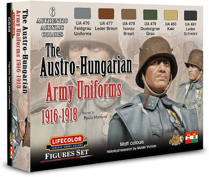 The Austro-Hungarian Army Uniforms 1916-1918