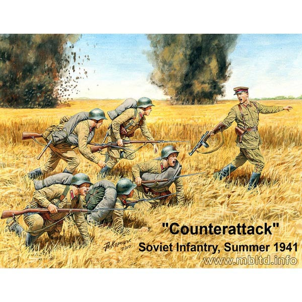 Counterattack - Soviet Infantry, Summer 1941