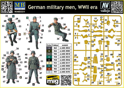 German Military Men - WWII Era