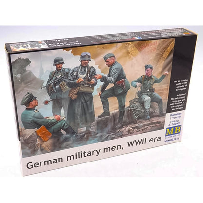 German Military Men - WWII Era