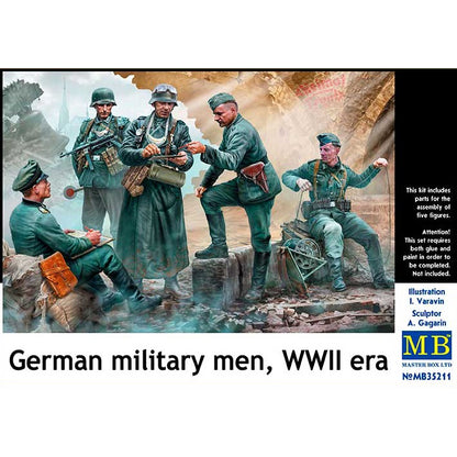 German Military Men - WWII Era