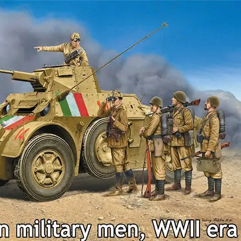 Italian Military Men, WWII Era