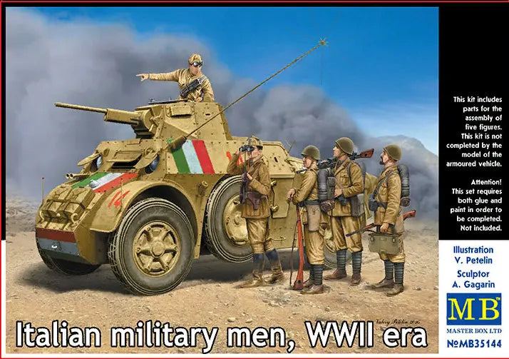 Italian Military Men, WWII Era