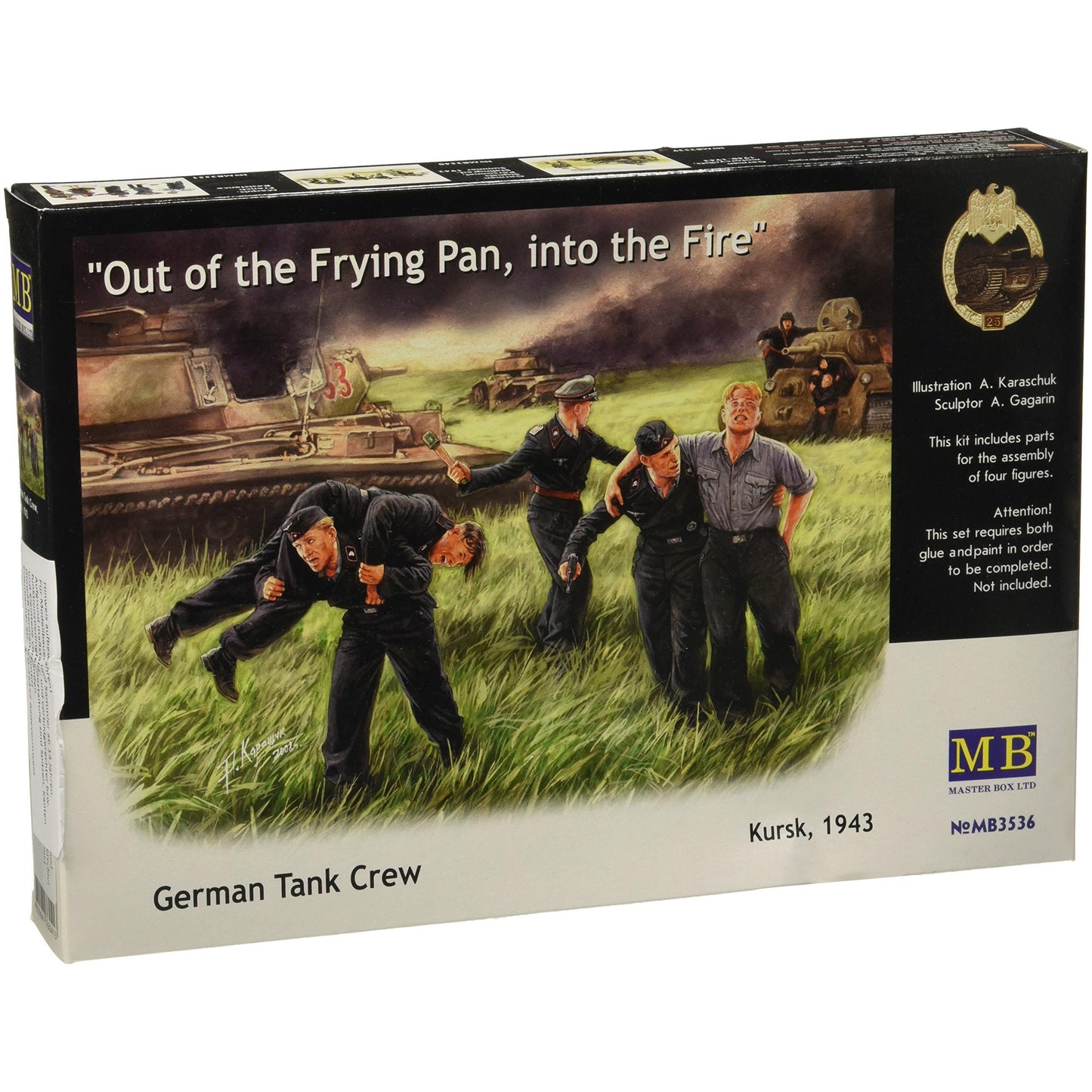 German Tank Crew - Out of the Fryng Pan, into the Fire