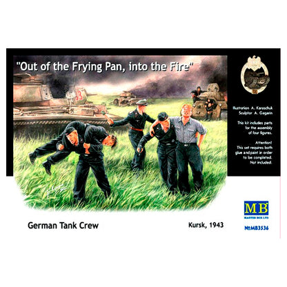 German Tank Crew - Out of the Fryng Pan, into the Fire