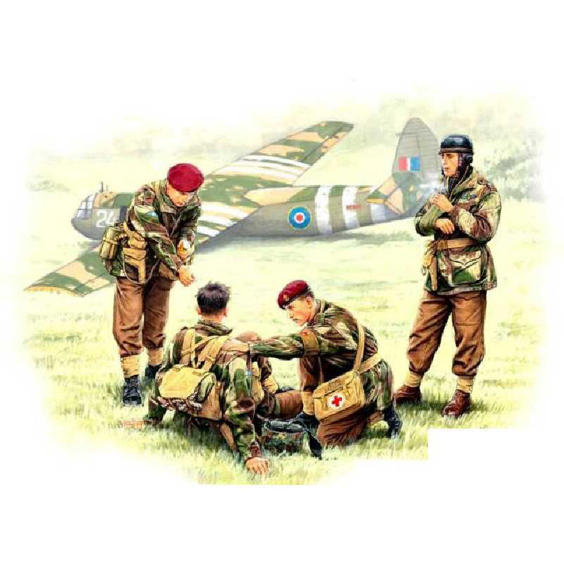 Rigid Landing - British Paratroopers WWII