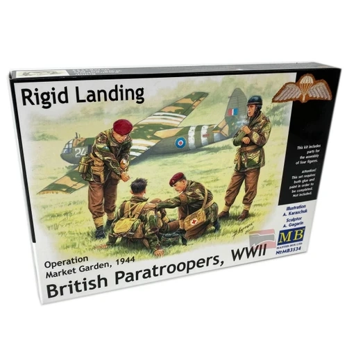 Rigid Landing - British Paratroopers WWII