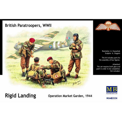Rigid Landing - British Paratroopers WWII