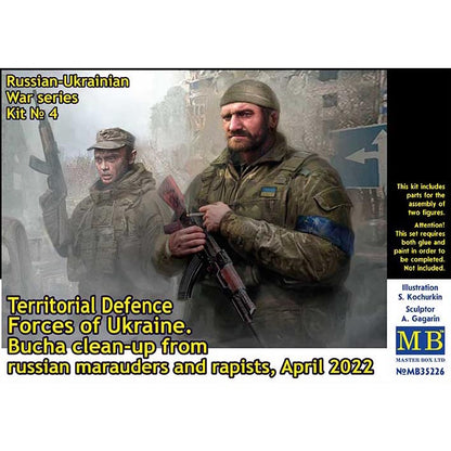 Territorial Defence Forces of Ukraine, Bucha Clean-Up