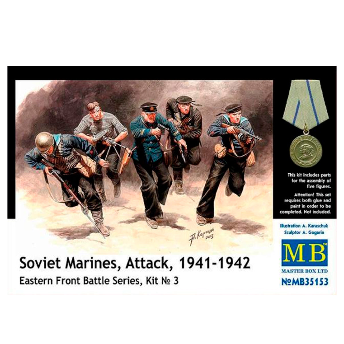 Soviet Marines, Attack, 1941-1942