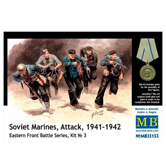 Soviet Marines, Attack, 1941-1942