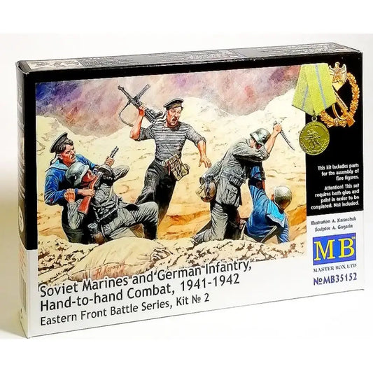 Soviet Marines and German Infantry, Hand-to-Hand Combat 1941-1942