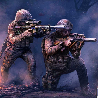 The Ukrainian Special Operations Forces. Sniper Group - Russian-Ukrainian War series, kit № 9.