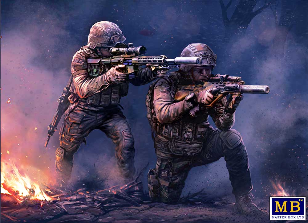 The Ukrainian Special Operations Forces. Sniper Group - Russian-Ukrainian War series, kit № 9.