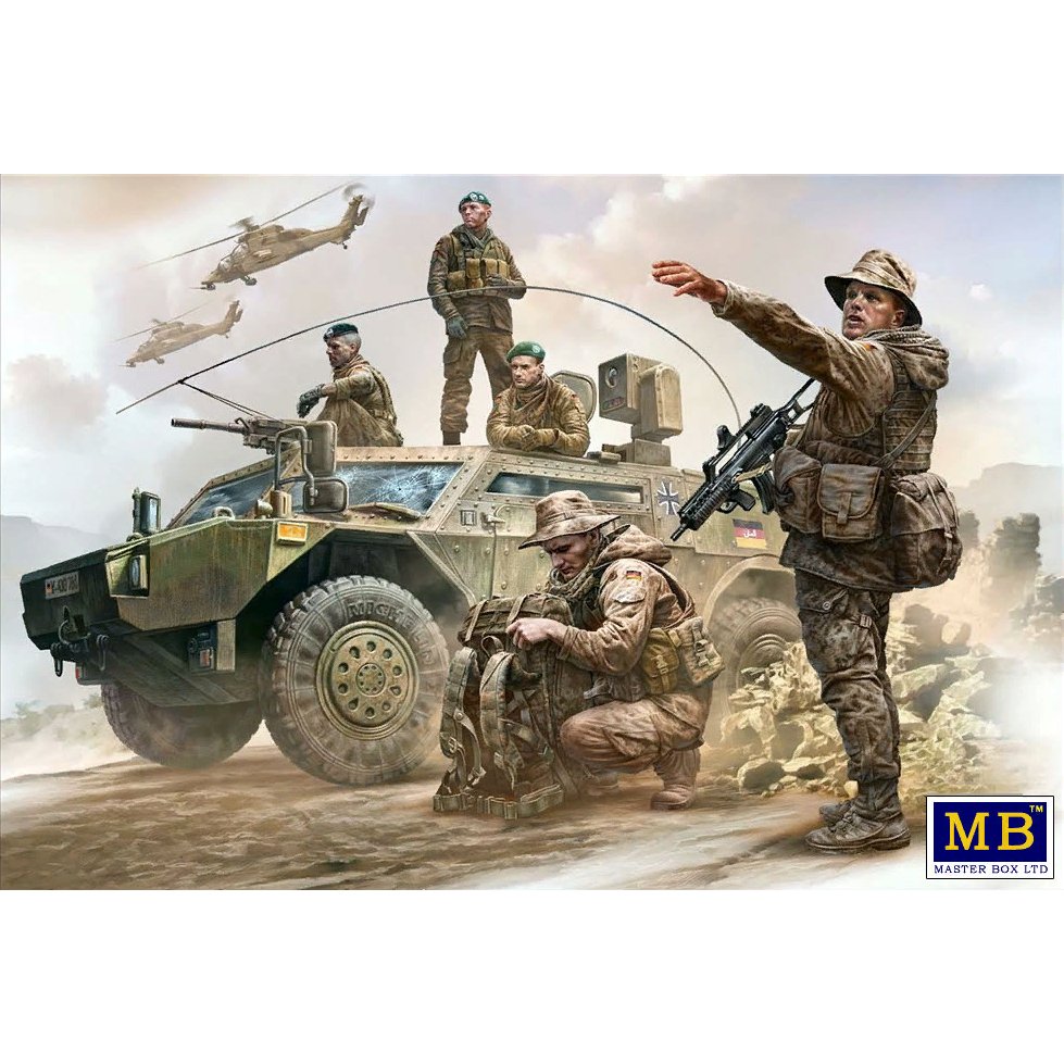 Bundeswehr - German Military Men, Present Day (Figures)