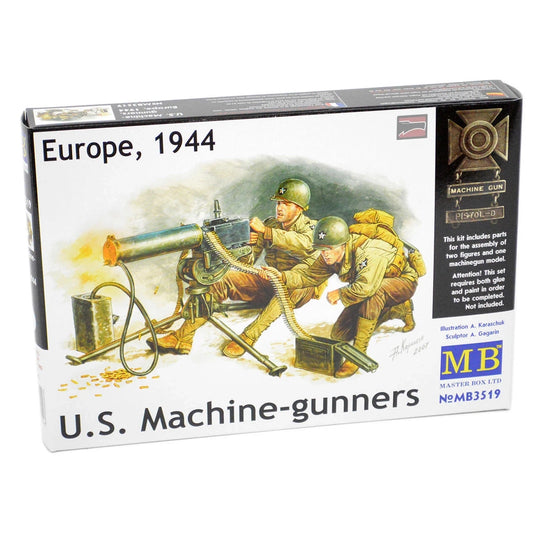 US Machine Gunners, Europe 1944