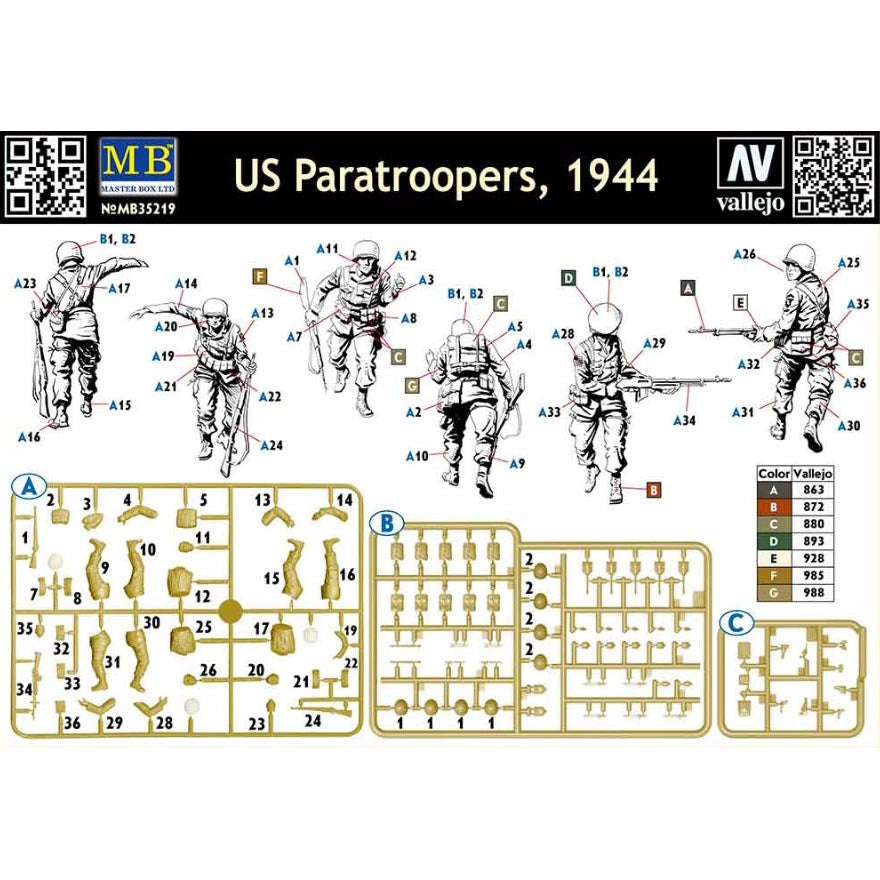 US Paratroopers 1944