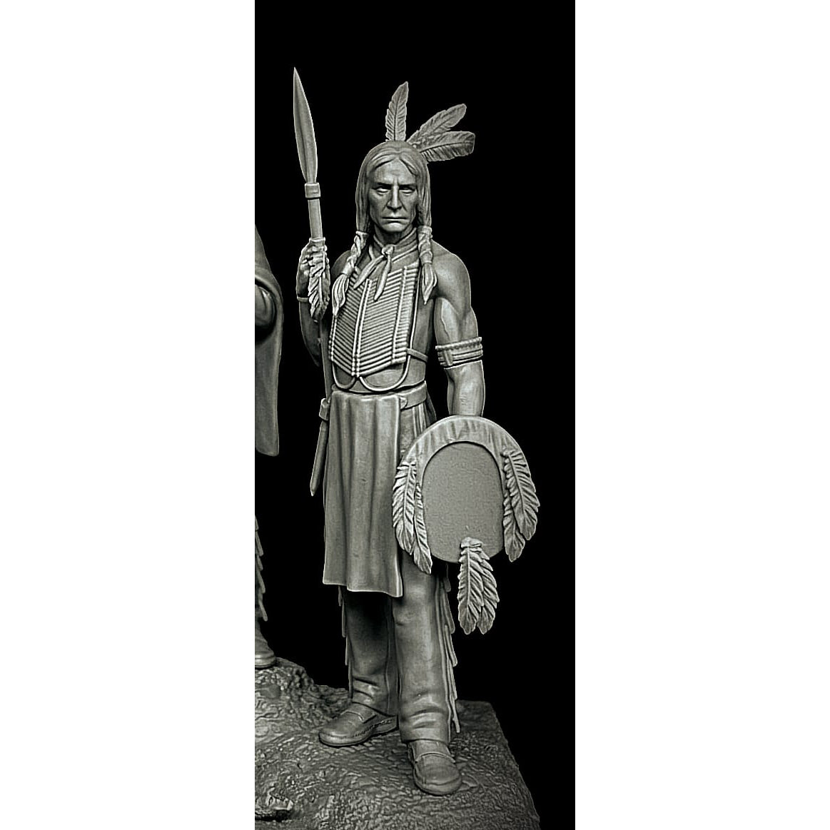 Lakota Warrior #2 (75mm)