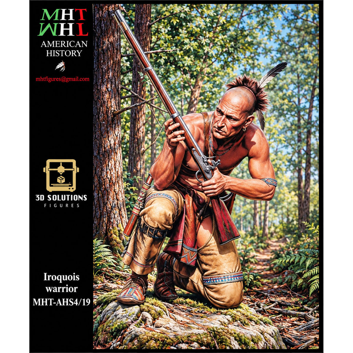 Iroquois Warrior (54mm.)