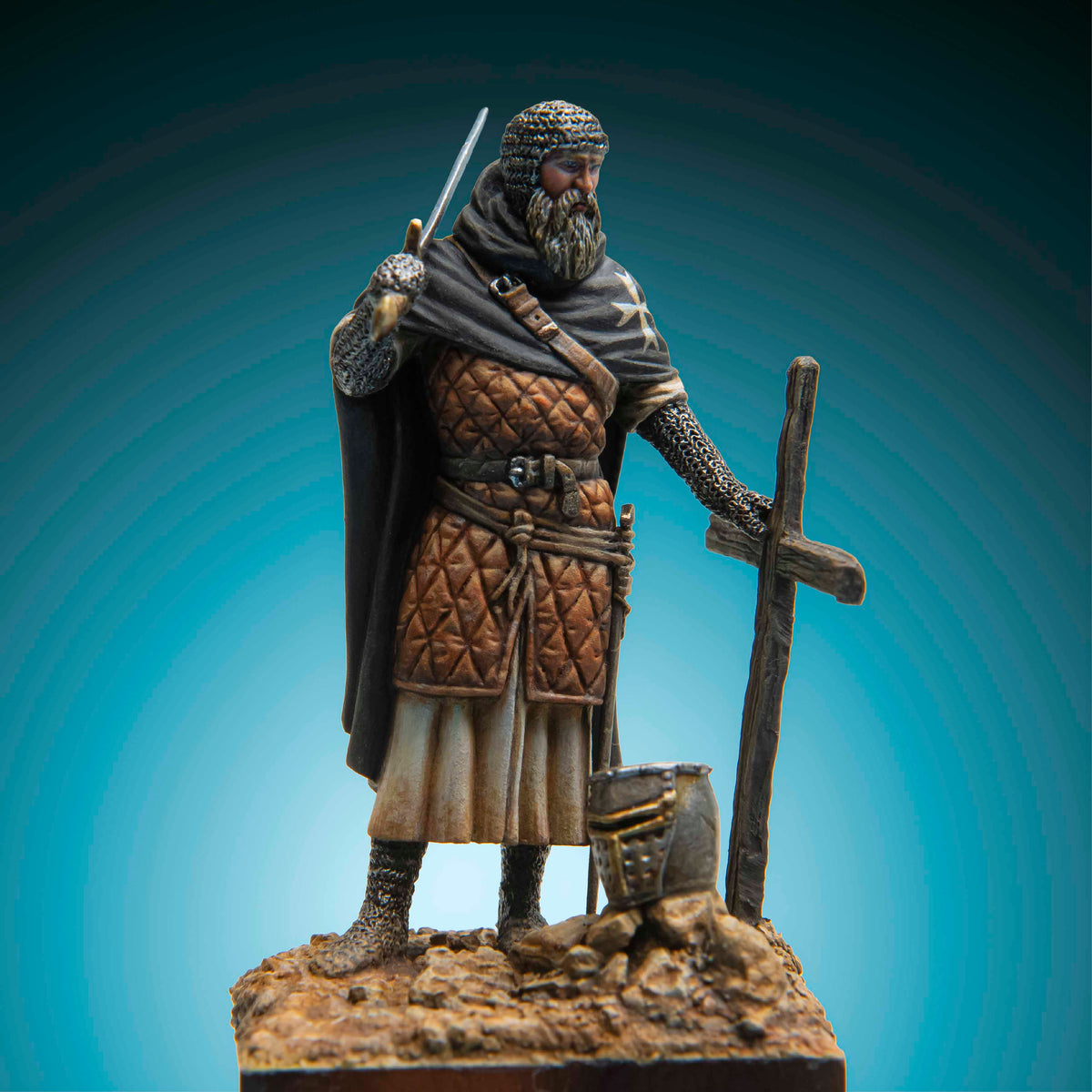 Monk Warrior, Outremer - First Half 13th Century