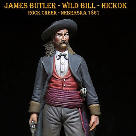 James Butler - Wild Bill - Hickok, Rock Creek - Nebraska 1861 