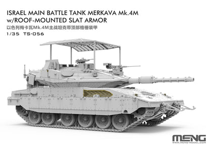 Merkava Mk 4N -Roof-Mounted Slat Armor