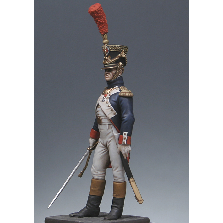 Officer of the young guard, 1809