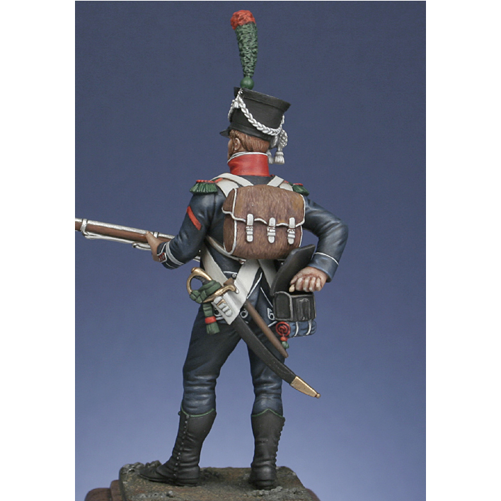 Corporal de chasseurs d'infanterie légère, 1809