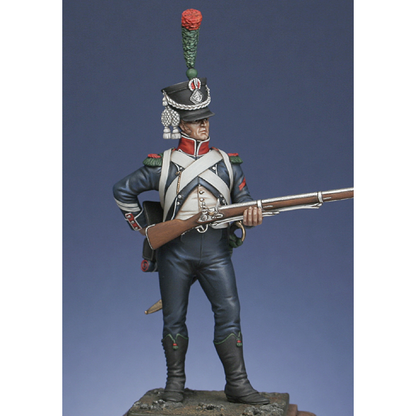 Corporal de chasseurs d'infanterie légère, 1809