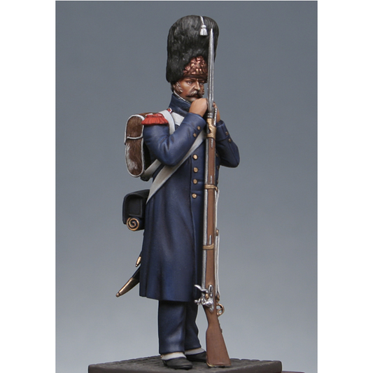 Grenadier à pied de la garde en manteau