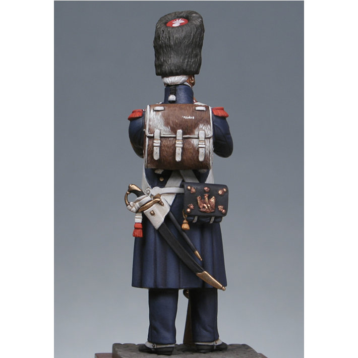 Grenadier à pied de la garde en manteau