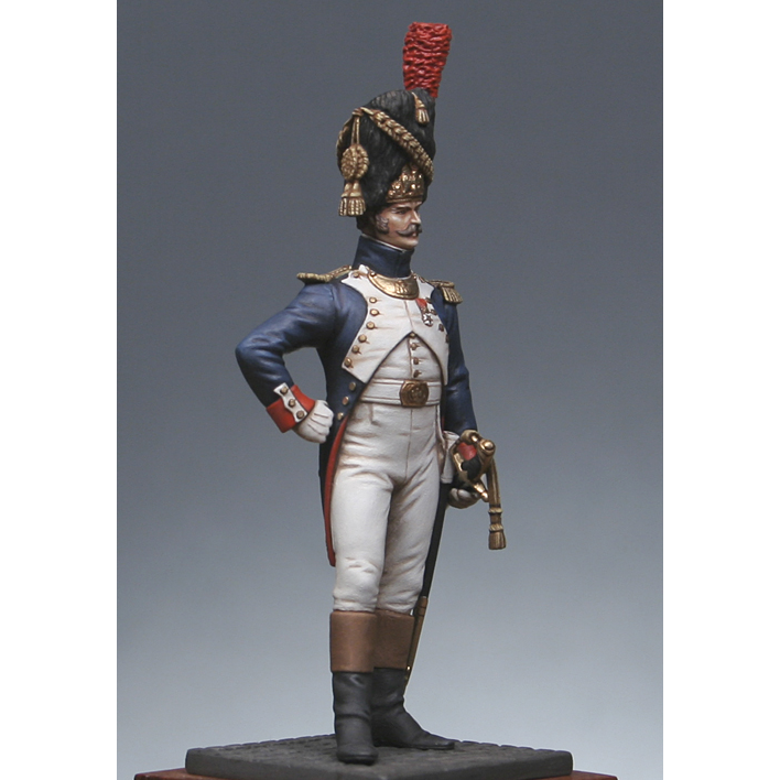 Officer of grenadiers on foot of the garde, 1809