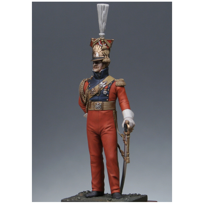 Officier des lanciers rouges de la Garde 1813