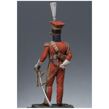 Officier des lanciers rouges de la Garde 1813