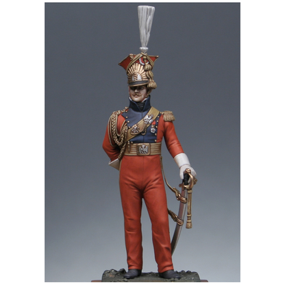 Officier des lanciers rouges de la Garde 1813